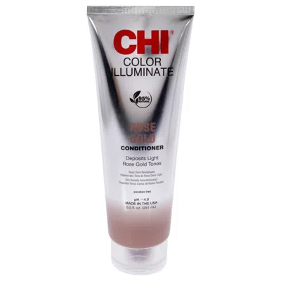 Chi Ionic Color Illuminate Conditioner - Rose Gold By  For Unisex - 8.5 oz Conditioner In Gray