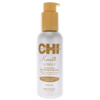 Chi Keratin K-trix 5 Smoothing Treatment By  For Unisex - 3.92 oz Treatment In White