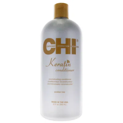 Chi Keratin Reconstructing Conditioner By  For Unisex - 32 oz Conditioner In White