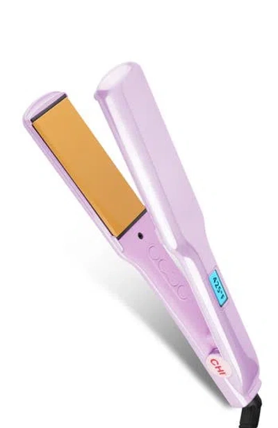 Chi Lavender Chrome Wide Plate Straightening Iron In No Color