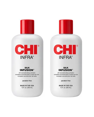 Chi Silk Infusion Silk Reconstructing Complex - Pack Of 2 In White
