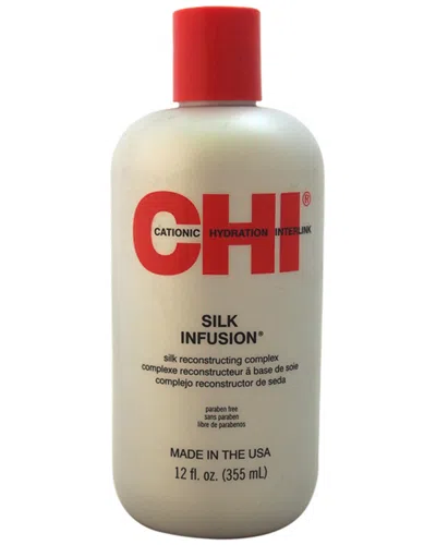 Chi Unisex 12oz Silk Infusion Silk Reconstructing Complex In White