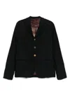 Chiahung Su Distressed Blazer In Black