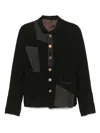 Chiahung Su Patchwork Jacket In Black