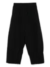 Chiahung Su Striped Trousers In Black