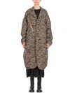 Chiahung Su Wool Single Breasted Coat In Brown
