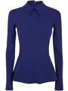Chiara Boni Asym Top Jersey In Black