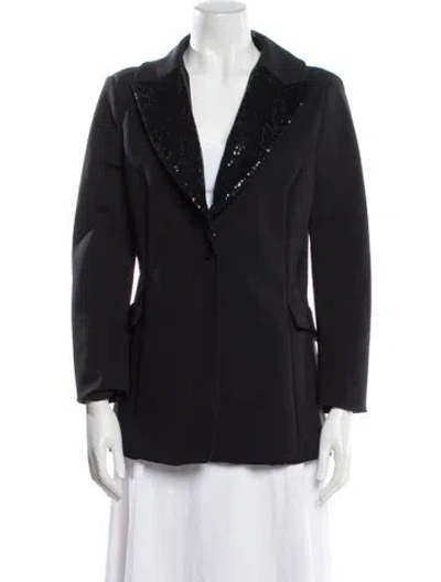 Pre-owned Chiara Boni Blazer In Black