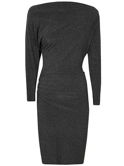 Chiara Boni Datov Starry Dress Jersey In Grey