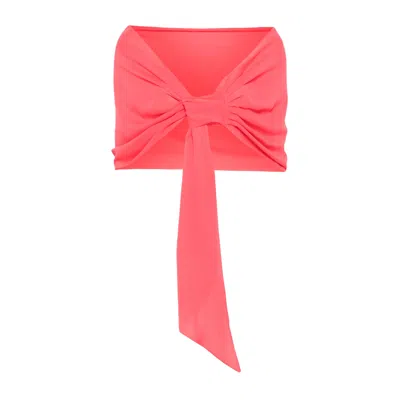 Chiara Boni Eva Scarf In Pink