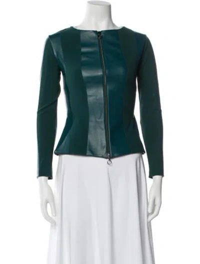 Pre-owned Chiara Boni Evening Jacket In Green