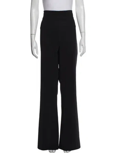 Pre-owned Chiara Boni Flared Pants W/ Tags In Black