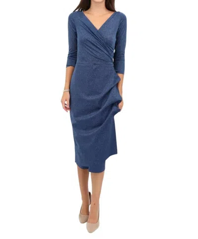 Chiara Boni Florien Sugar Dress In Retro Blue