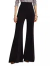 Chiara Boni Forever Crepe Jersey Pants In Nero In Black