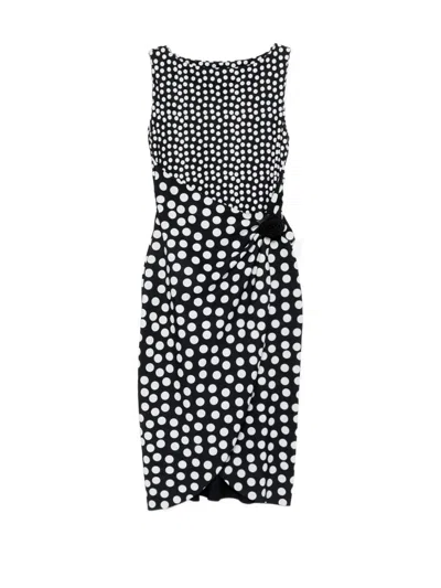 Chiara Boni Gekan Midi Dress In Black