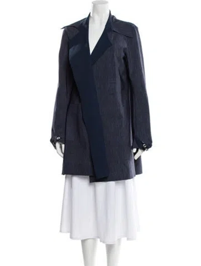Pre-owned Chiara Boni Jacket W/ Tags In Blue