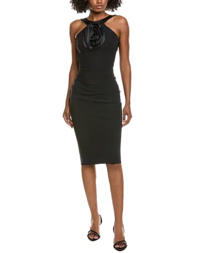 Chiara Boni La Petite Robe Akike Midi Dress In Black
