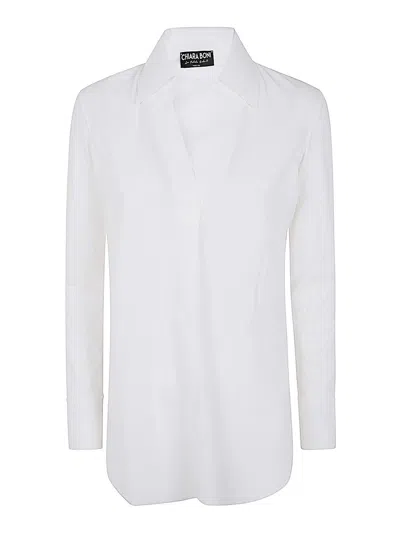 Chiara Boni La Petite Robe Atena Slim Shirt In White