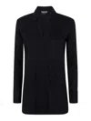 Chiara Boni La Petite Robe Atena Slim Shirt Jersey In Negro