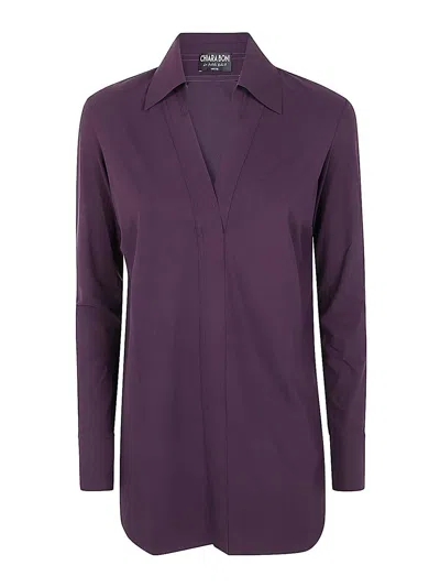 Chiara Boni La Petite Robe Atena Slim Shirt In Rosado