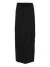 Chiara Boni La Petite Robe Aza Knot Sarong In Black