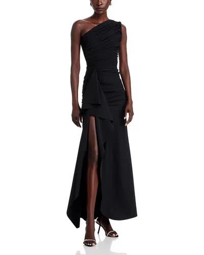 Chiara Boni La Petite Robe Aziza Long Dress In Black