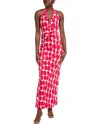 Chiara Boni La Petite Robe Bambi Midi Dress In Red
