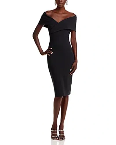 Chiara Boni La Petite Robe Benje Sheath Dress In Black