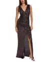 Chiara Boni La Petite Robe Cho Sequin Sleeveless Gown