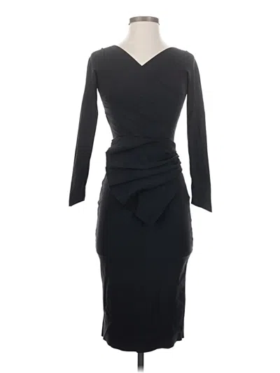 Pre-owned Chiara Boni La Petite Robe Cocktail Dress In Black