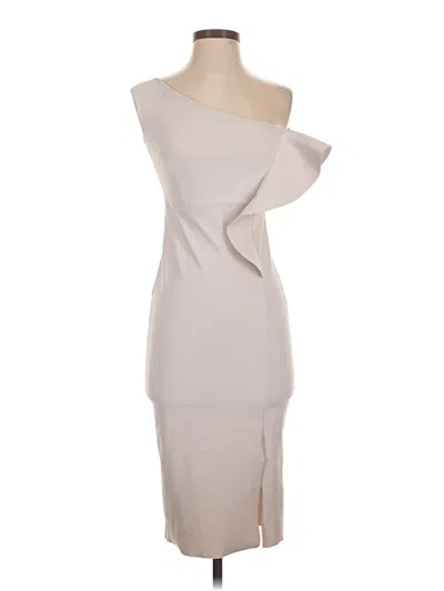 Pre-owned Chiara Boni La Petite Robe Cocktail Dress In Brown