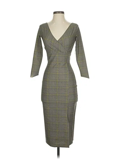 Chiara Boni La Petite Robe Cocktail Dress In Gray