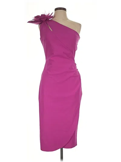 Pre-owned Chiara Boni La Petite Robe Cocktail Dress In Purple