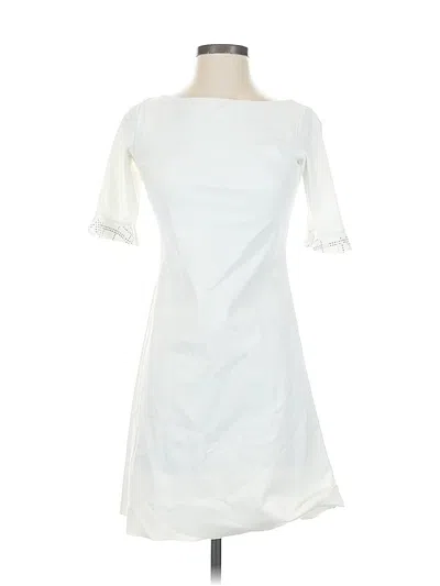 Pre-owned Chiara Boni La Petite Robe Cocktail Dress In White
