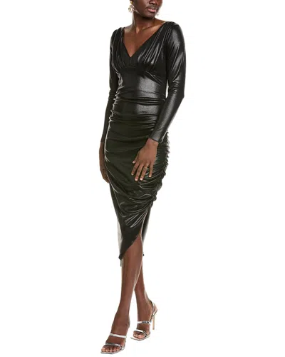 Chiara Boni La Petite Robe Dopai Midi Dress In Black