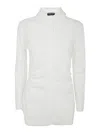 Chiara Boni La Petite Robe Doris Shirt Jersey In White