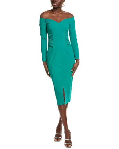 Chiara Boni La Petite Robe Dosai Sheath Dress In Green