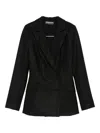Chiara Boni La Petite Robe Doppelreihiger Blazer In Black