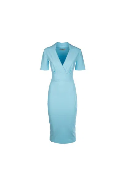 Chiara Boni La Petite Robe Dress In Blue