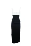 Shop Chiara Boni La Petite Robe Dress In Black