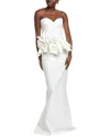 Chiara Boni La Petite Robe Edenissima Gown In White