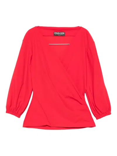 Chiara Boni La Petite Robe Eliza Blouse In Red