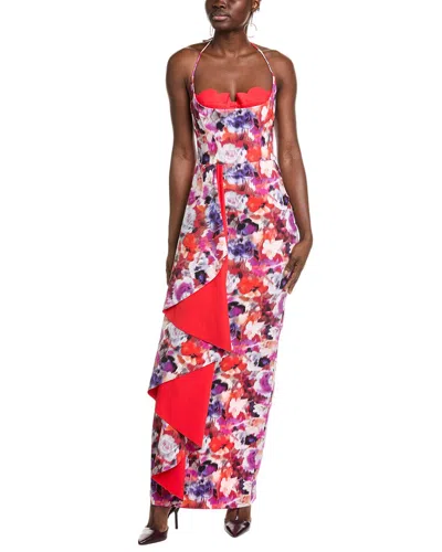 Chiara Boni La Petite Robe Eonor Gown In Blue
