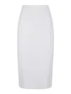 Chiara Boni La Petite Robe Lumi Jersey Skirt In White