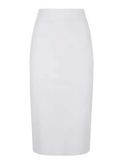 Chiara Boni La Petite Robe Lumi Jersey Skirt In White