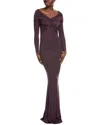 Chiara Boni La Petite Robe Fiaba Gown In Purple