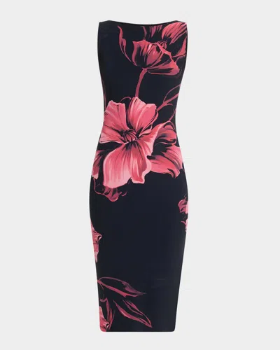 Chiara Boni La Petite Robe Floral-print Bodycon Dress In Multi