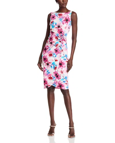 Chiara Boni La Petite Robe Glenaly Bis Print Dress In Mariposa Flowers