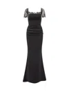 Chiara Boni La Petite Robe Gonno Lace Dress In Black