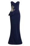Chiara Boni La Petite Robe Grenawa Strapless Mermaid Gown